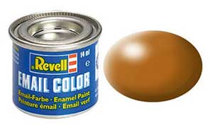 Revell 32382, 382 RAL8001 Wood Brown silk-matt  (Humbrol 62), 14 ml., enamel paint "Revell Email color" (Древесно-Коричневый полуматовый, 14 мл., эмалевая алкидная краска «Ревелл Имэйл колор»)
